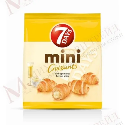 7 Days Mini Croissant Spumante 185g