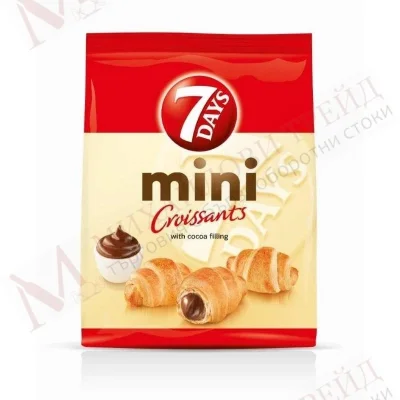 7 Days Mini Croissant Cocoa 60g