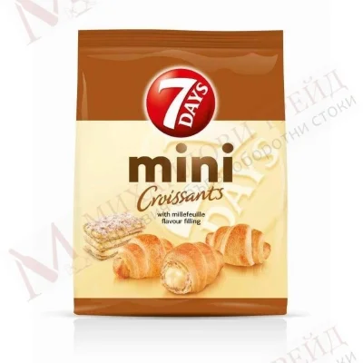 7 Days Mini Croissant Millefeuille 60g