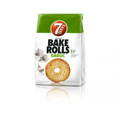 7 DAYS Bake Rolls Garlic 160 g