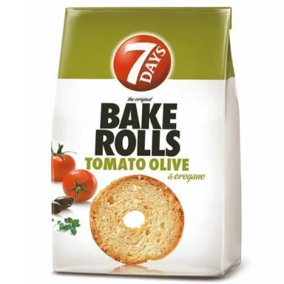 7 Days Bake Rolls Tomato & Olives 80g