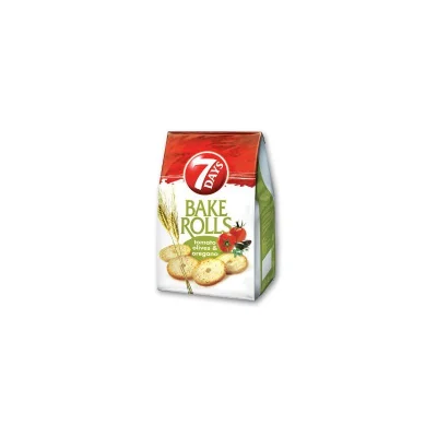 7 DAYS Bake Rolls Tomato/Olive 160 g