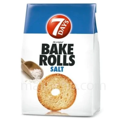 7Days Bake Rolls 7 Days Natural 80g