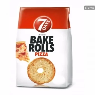 7Days 7 Days Bake Rolls Pizza 80g