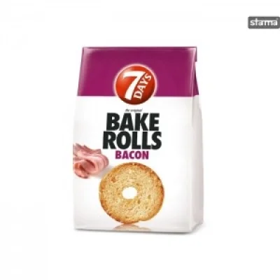 Bake Rolls 7 Days Bacon 80g
