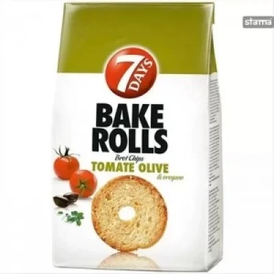 7 Days Bake Rolls Tomato And Olives 80g