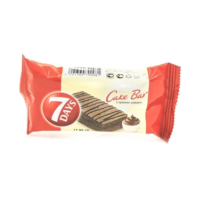 7 Days Cake Bar Cocoa Decoration 30g