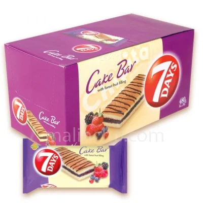 7 Days Cake Bar Forest Fruit 30g
