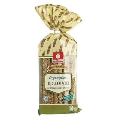Faidon Wholemeal Breadsticks Sesame 400g Φαίδων Κριτσίνια ολικής σουσάμι 400g