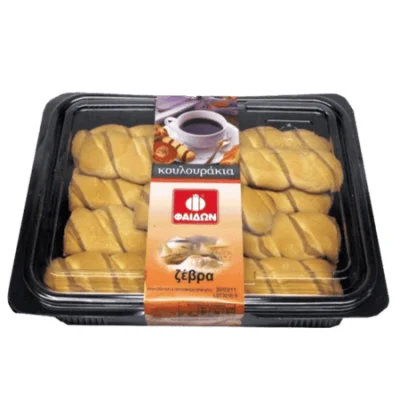 Faidon Traditional Cookies Φαίδων Παραδοσιακά κουλουράκια “Ζέβρα”