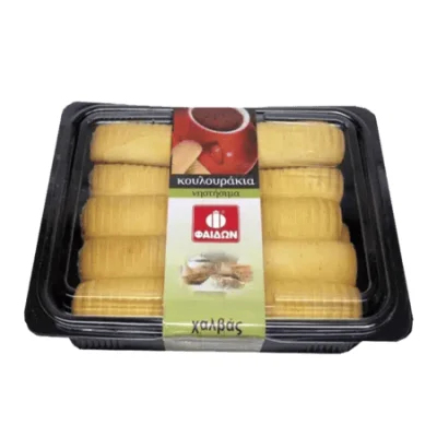Faidon Halva Cookies 350g Φαίδων Κουλουράκια Χαλβάς Νηστίσιμα 350g