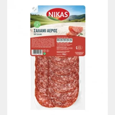 ΝΙΚΑΣ ΣΑΛΑΜΙ ΑΕΡΟΣ ΦΕΤΕΣ 100gr