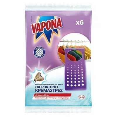 VAPONA TABLETS ANTIMOTH LEVANDER 6PCS