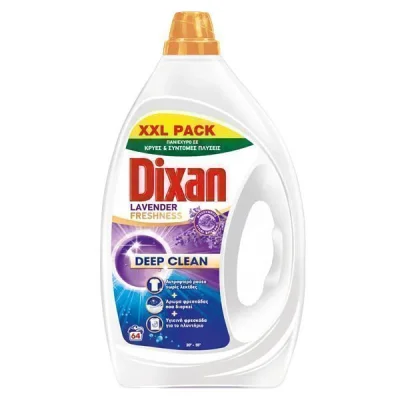 DIXAN LIQUID LAUNDRY DETERGENT GEL 64w 2,88lit LEVANDA