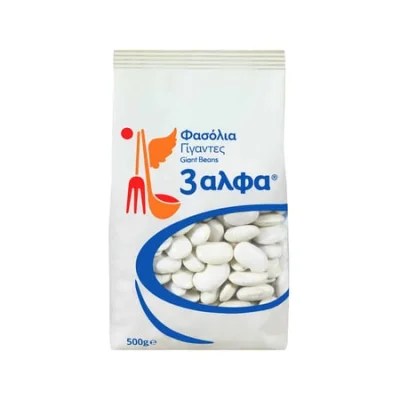 3A Beans Giant Beans 500g Φασόλια Γίγαντες 500g