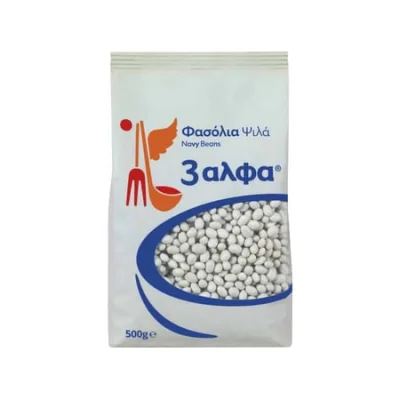 3A Small Beans 500g Φασόλια Ψιλά 500g