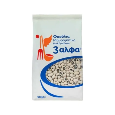 3A Blackeye Beans 500g Φασόλια Μαυρομάτικα 500g