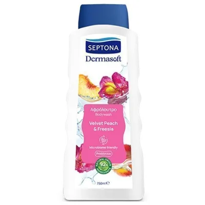 SEPTONA DERMASOFT SHOWER GEL PEACH & FREESIA 750ml
