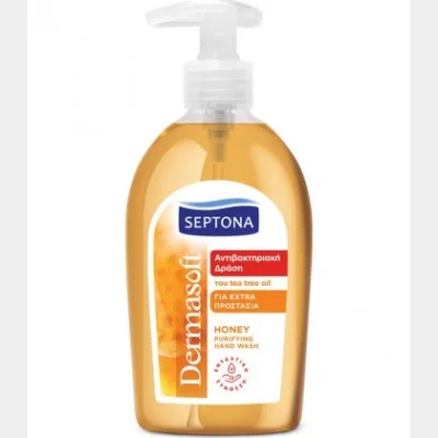 SEPTONA DERMASOFT ANTIBACTERIAL CREAM PUMP HONEY 600ml