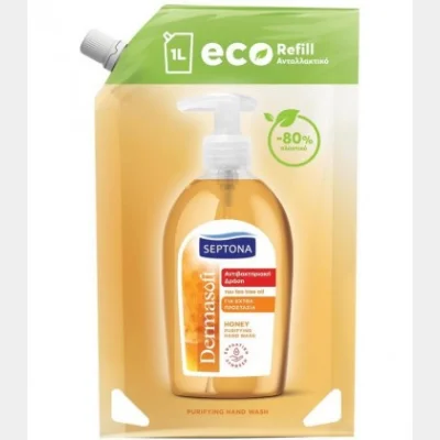SEPTONA DERMASOFT ANTIBACTERIAL CREAM RETAINER HONEY 1lt