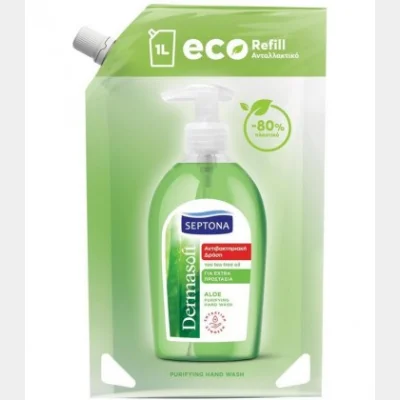 SEPTONA DERMASOFT ΑΝΤΙΒΑΚΤΗΡΙΔΙΑΚΟ ΚΡΕΜ/ΝΟ ΑΝΤ/ΚΟ ALOE 1lt