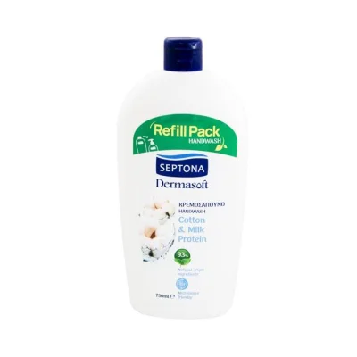 SEPTONA Liquid handsoap 750ml - Cotton & Milk Protein