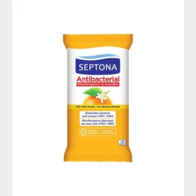 SEPTONA ORANGE BLOSSOM WIPES 15T 0