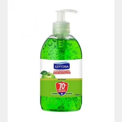 SEPTONA MILD ANTISEPTIC HAND GEL GREEN APPLE 500ml