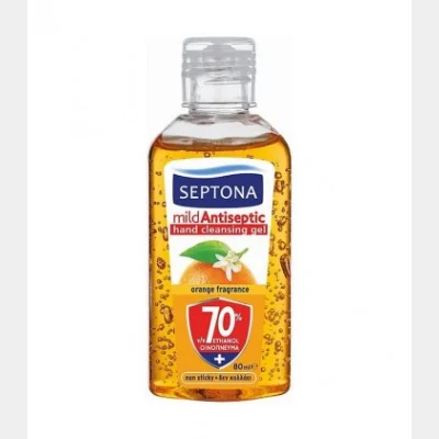 SEPTONA MILD ANTISEPTIC HAND GEL ORANGE 80ml