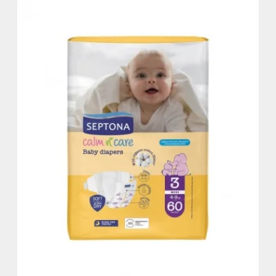 SEPTONA BABY ΠΑΝΕΣ N3 ECO MIDI 4-9kg 60Τ Χ4