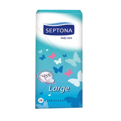 Septona panty linners Large 28pcs dialy use