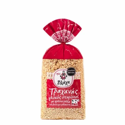Vlacha Trahanas Sweet 500g Βλάχα Τραχανάς Γλυκός Σταρένιος 500g