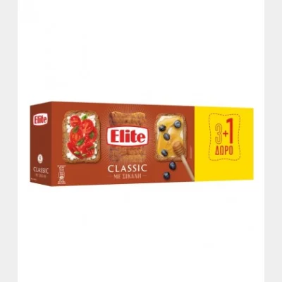 ELITE ΦΡΥΓΑΝΙΕΣ ΣΙΚΑΛΕΩΣ (90gr) 3+1