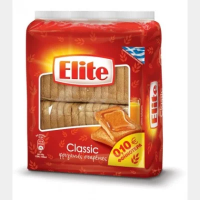 ELITE ΦΡΥΓΑΝΙΕΣ ΣΙΤΟΥ 250gr