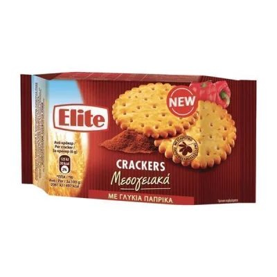 ELITE CRACKERS MEDITERRANEAN PARMESAN 105gr.