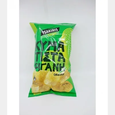 TSAKIRIS CHIPS WAVY OREGANO 100gr