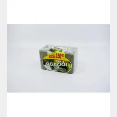 ΑΡΚΑΔΙ ΣΑΠΟΥΝΙ ΕΛΑΙΟΛΑΔΟΥ ΠΡΑΣΙΝΟ (2Χ250gr)