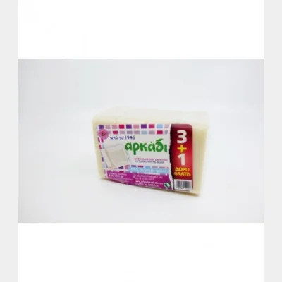 ΑΡΚΑΔΙ ΣΑΠΟΥΝΙ ΛΕΥΚΟ (150gr) 3+1