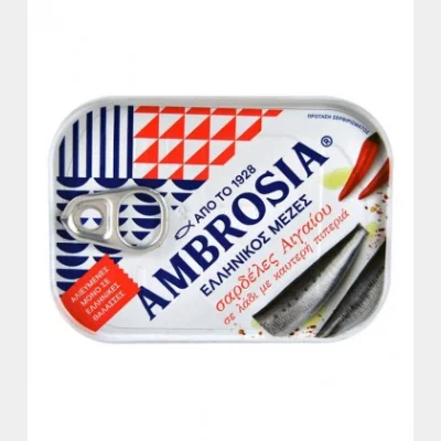 RAGWEED SARDINES IN OIL WITH HOT PEPPER 105gr