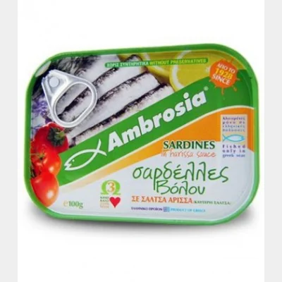 RAGWEED SARDINES IN ARISSA SAUCE (HOT)100gr