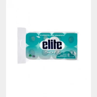 ELITE TOILET PAPER 8API 2F. SOFT X 9