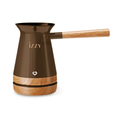 Izzy Electric Greek Coffee Pod Aroma (Anti-Overflow) Ηλεκτρικό Μπρίκι Aroma με Αισθητήρα Υπερχείλισης