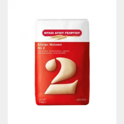 ΑΓΙΟΥ ΓΕΩΡΓΙΟΥ ΑΛΕΥΡΙ Νο2 ΜΑΛΑΚΟ 1kg