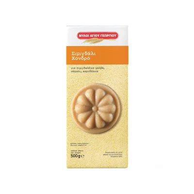 Myloi Agiou Georgiou Thick Semolina 500g Σιμιγδάλι Χονδρό 500g