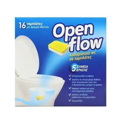OPEN FLOW WC TABS 320gr. 16x20gr.