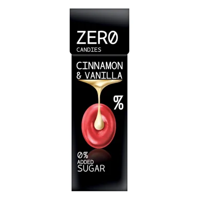 Lavdas Zero Karameles Cinnamon Vanilla 32g Λάβδας Καραμέλες 0% Κανέλα Βανίλια 32g