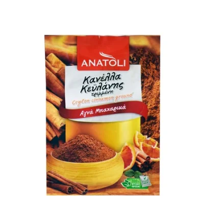 Anatoli Ceylon Ground Cinnamon 25g Κανέλλα Τριμμένη Κεϋλάνης 25g