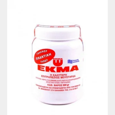 ΕΚΜΑ ΜΟΥΣΤΑΡΔΑ Γ.Τ. ΠΙΚΑΝΤΙΚΗ ΔΟΧΕΙΟ 500gr