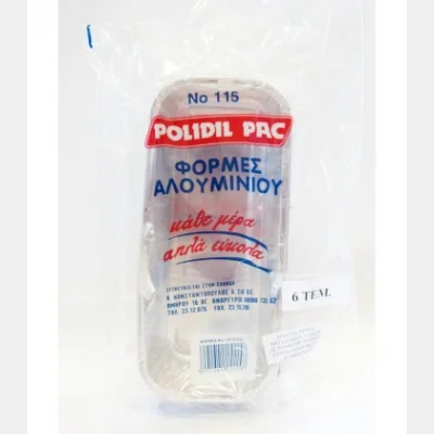 POLIDIL ΣΚΕΥΟΣ ΑΛΟΥΜΙΝΙΟΥ Νο115 ΚΕΪΚ 6ΤΜΧ(R28)
