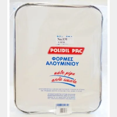 POLIDIL ΣΚΕΥΟΣ ΑΛΟΥΜΙΝΙΟΥ Νο131 ΜΕ ΚΑΠΑΚΙ ΤΑΨΙ 3ΤMX
